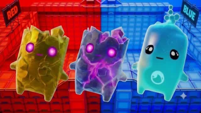 RED VS BLUE 5282947829 — Fortnite Creative map cover art