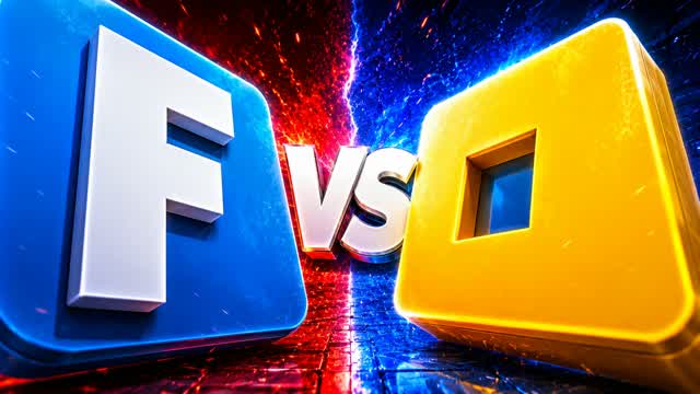 MEGA RIVALS RED VS BLUE 🔴🔵NEVER GASS — Fortnite Creative map
