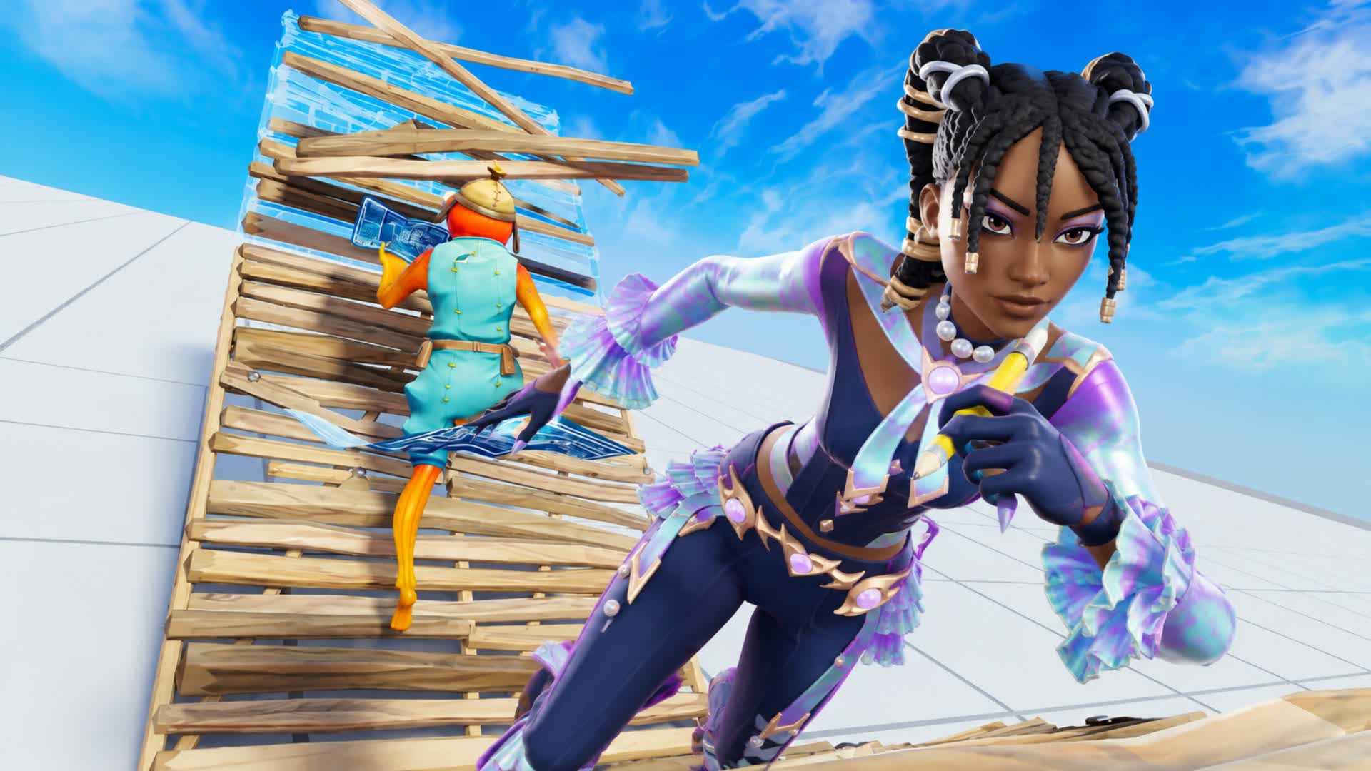 1v1 Build Fights [PEAK] — Fortnite Creative map