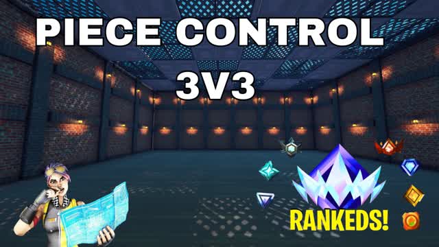 3V3 PIECE CONTROL RANKED — Fortnite Creative map