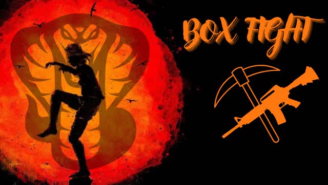 Cobra kai - BOX FIGHT — Fortnite Creative map cover art