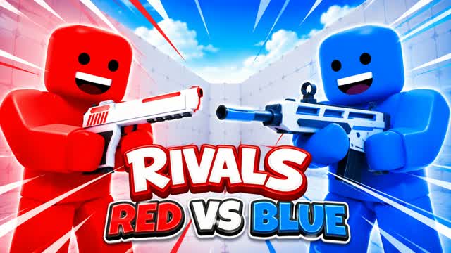 🔴🔵 RIVALS RED VS BLUE [RVB] BOTS — Fortnite Creative map