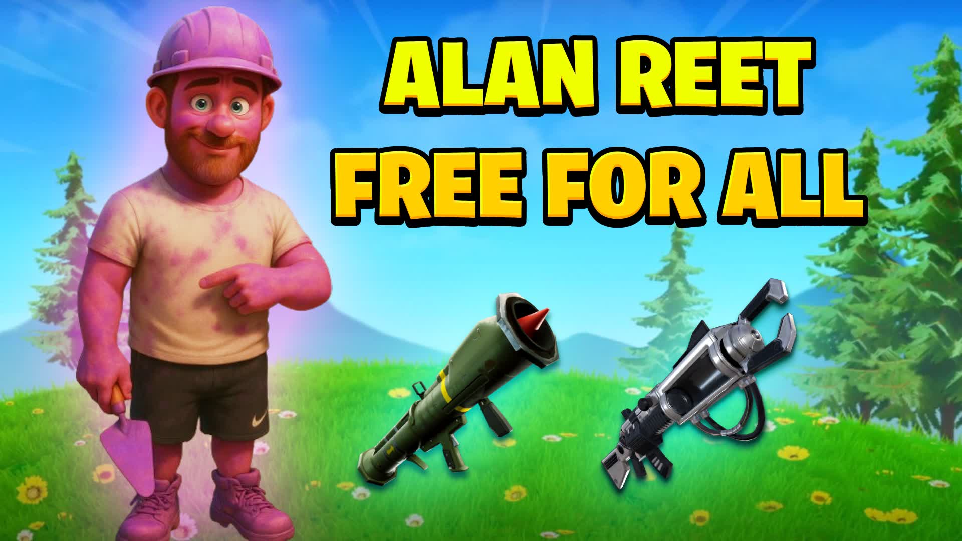ALAN REET FREE FOR ALL PIT — Fortnite Creative map
