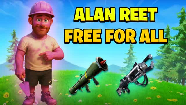 ALAN REET FREE FOR ALL PIT — Fortnite Creative map cover art