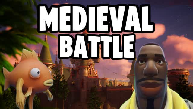 MEDIEVAL BATTLE — Fortnite Creative map cover art