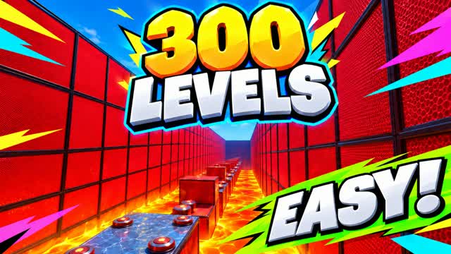 PRIME PARKOUR ✨ 300 EASY LEVELS — Fortnite Creative map