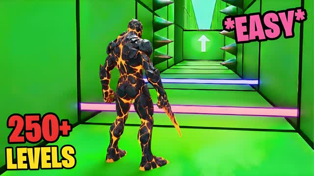 DEFAULT DEATHRUN 250 LEVELS — Fortnite Creative map