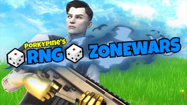 🎲RNG🎲 Zone Wars — Fortnite Creative map cover art