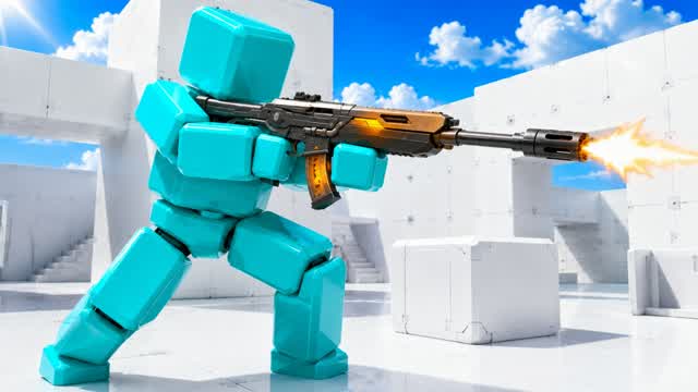 RED VS BLUE 🔴🔵SUPER RIVALS BATTLE — Fortnite Creative map