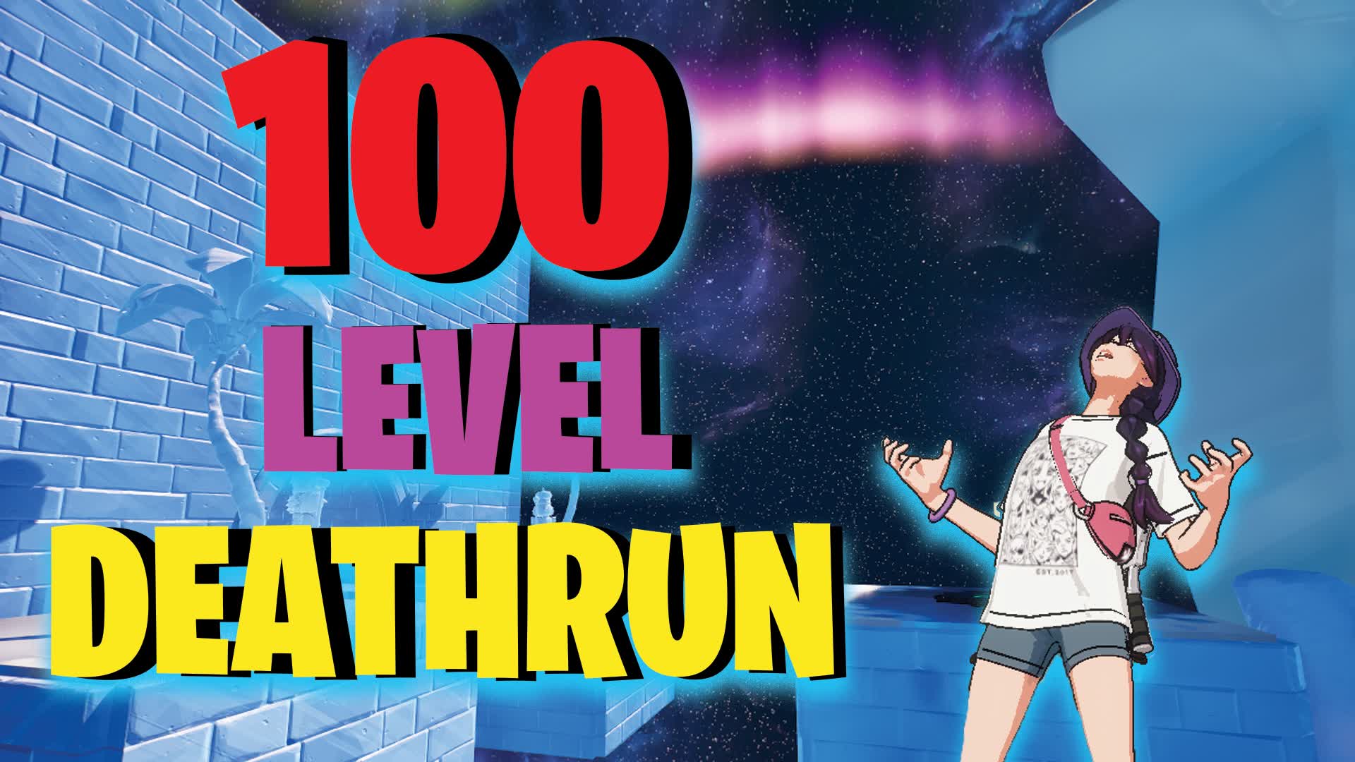 ⭐100 Level Deathrun⭐ — Fortnite Creative map