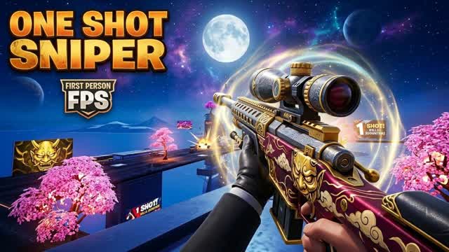 ONE SHOT SNIPERS FIRST PERSON — Fortnite Creative map