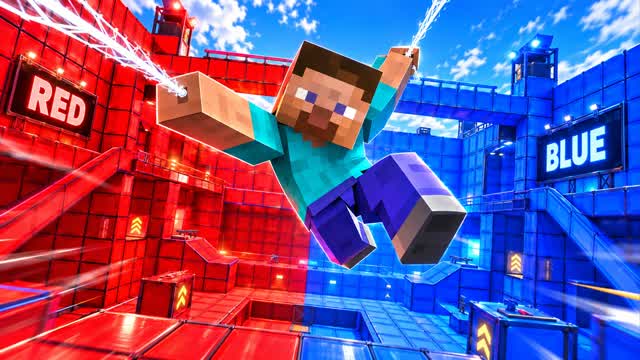 RED VS BLUE SPARK PLUG 🔴🔵 — Fortnite Creative map