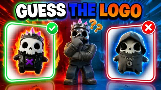 GUESS THE LOGO SPRITES — Fortnite Creative map cover art