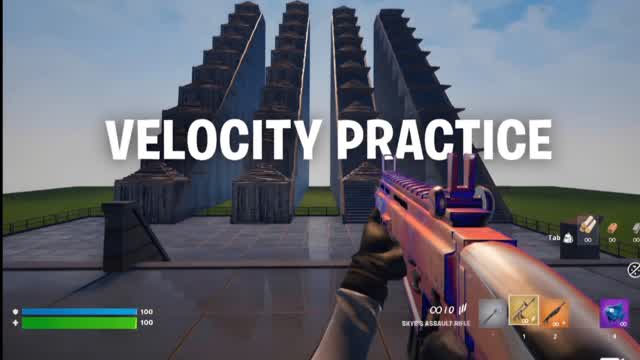 Velocity practice — Fortnite Creative map cover art
