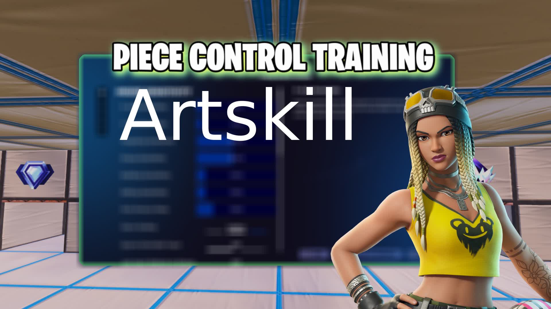Artskill PIECE CONTROL SETTINGS — Fortnite Creative map