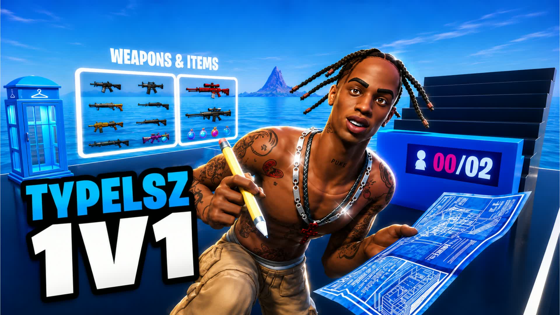 Typelsz 1v1  [Build Fight] — Fortnite Creative map