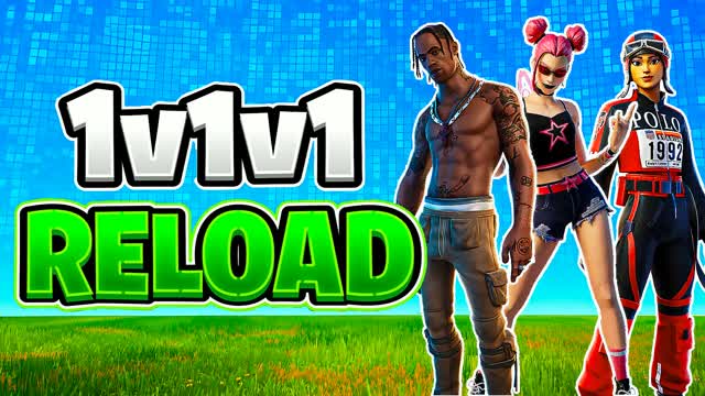 1V1V1 RELOAD 1V1 SCRIMS SKINS LATE GAME — Fortnite Creative map