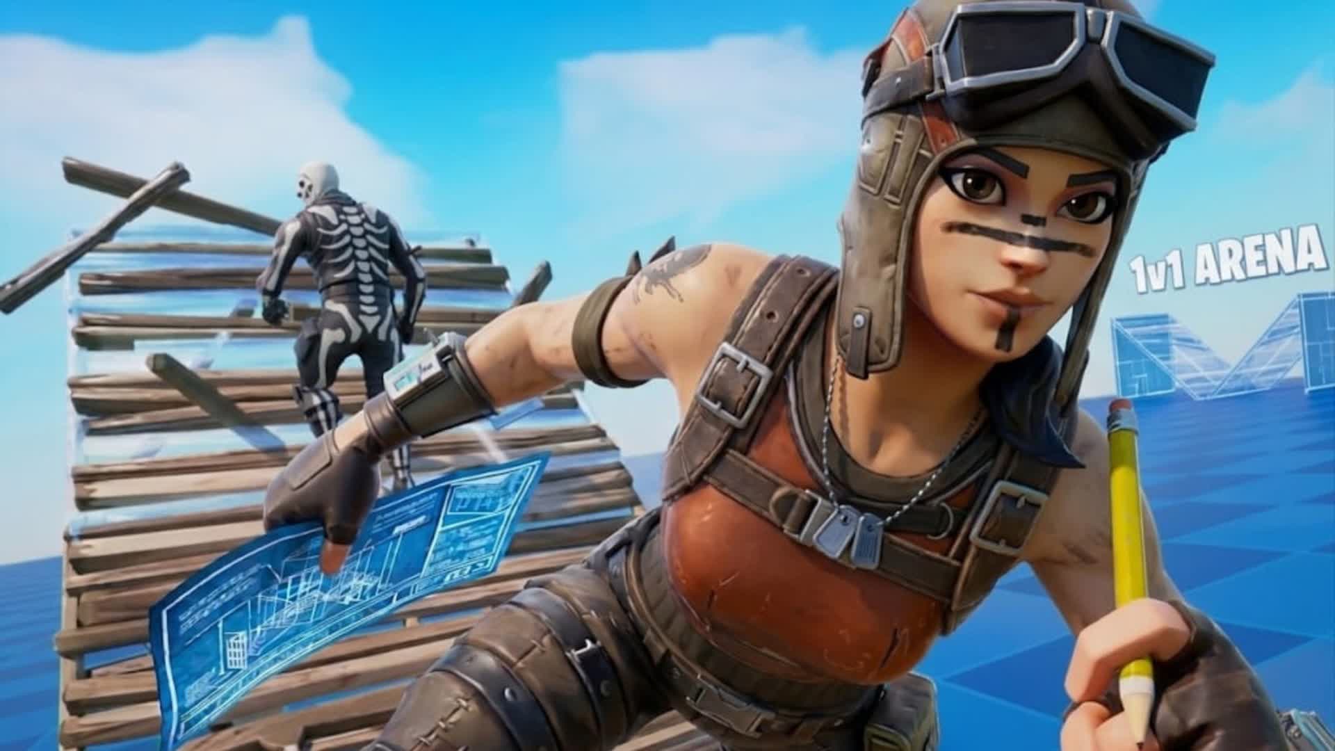 Arena 1v1 — Fortnite Creative map