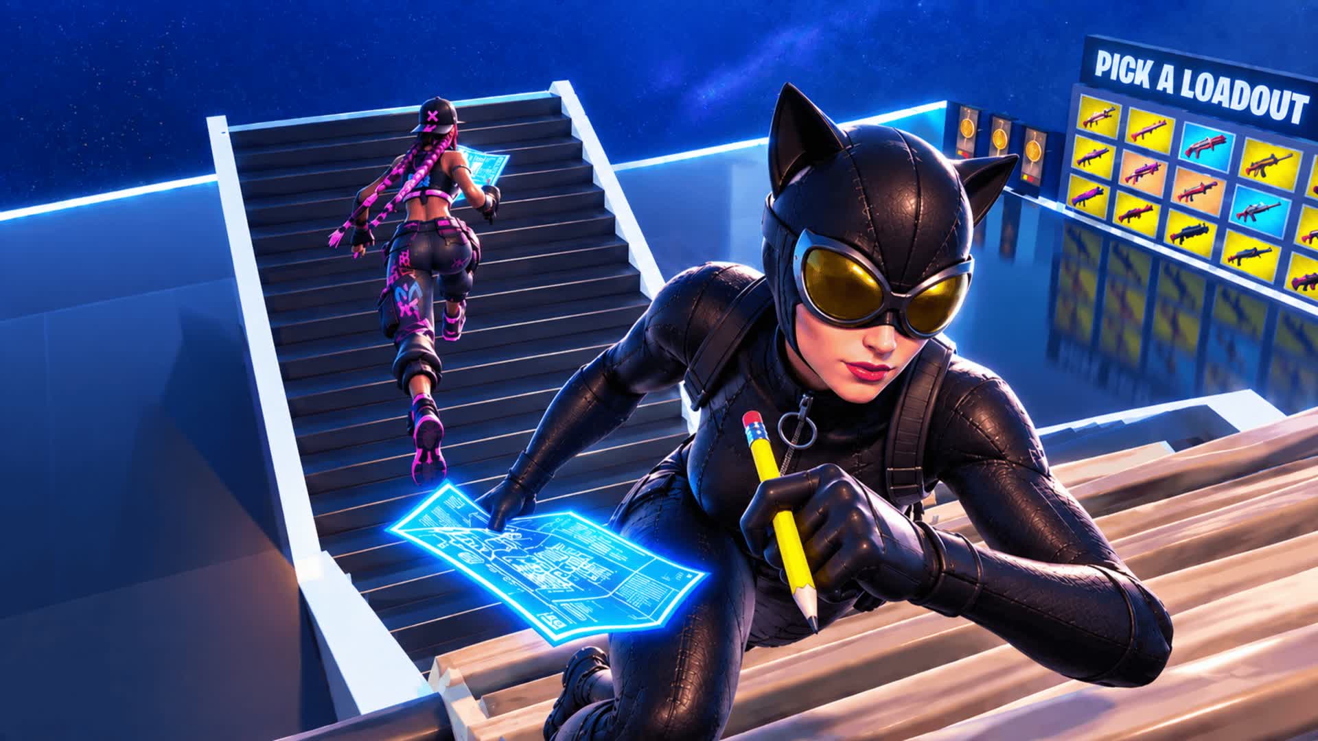 1V1 BUILD FIGHT MAP [ITSPHANTOM21] — Fortnite Creative map