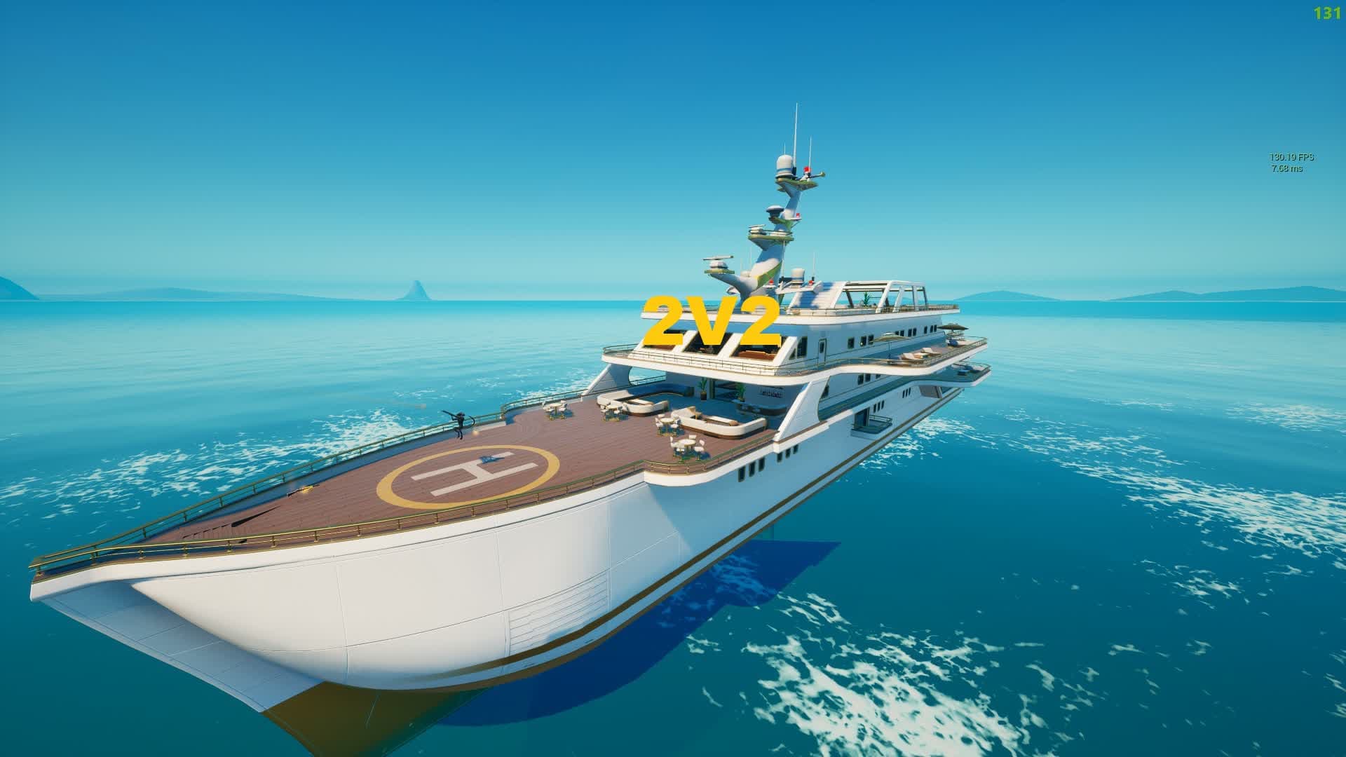 2v2 yacht — Fortnite Creative map
