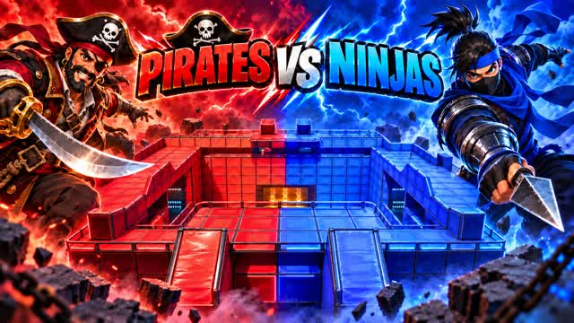 Pirates vs Ninjas — Fortnite Creative map