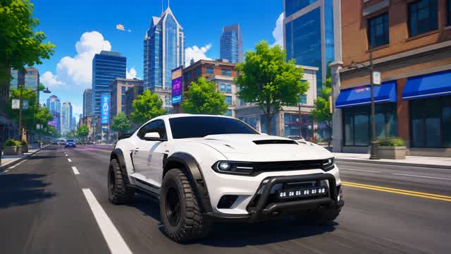 TMNT City Drive 🚗 Free For All 🔫 — Fortnite Creative map