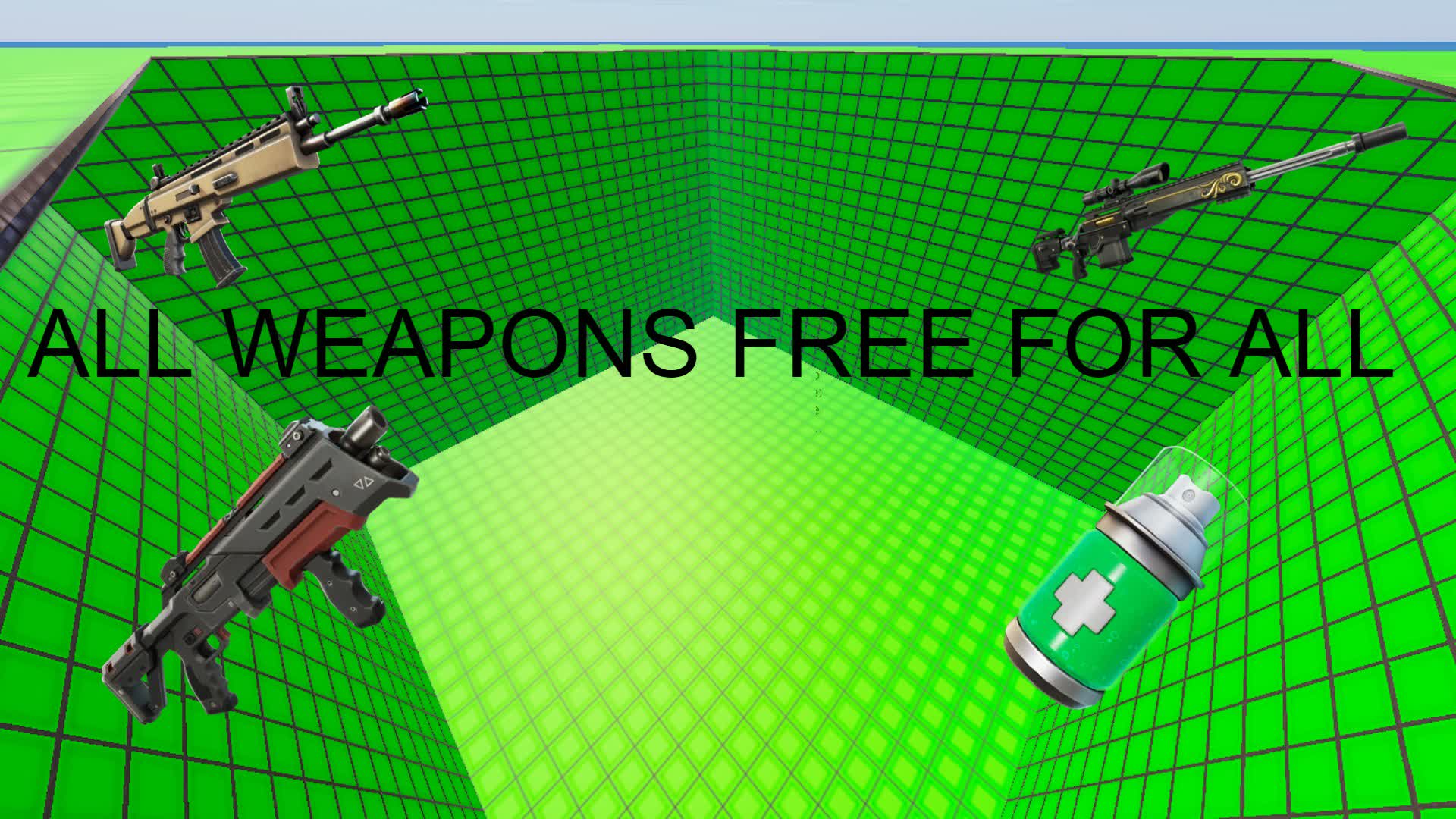 GREEN -FFA - FREE FOR ALL — Fortnite Creative map