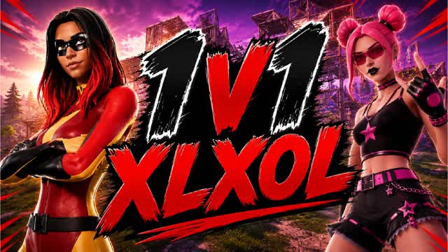 1v1 XLXOL 🔫 — Fortnite Creative map cover art