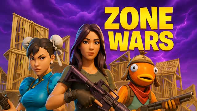 Rapid Zone Wars — Fortnite Creative map cover art