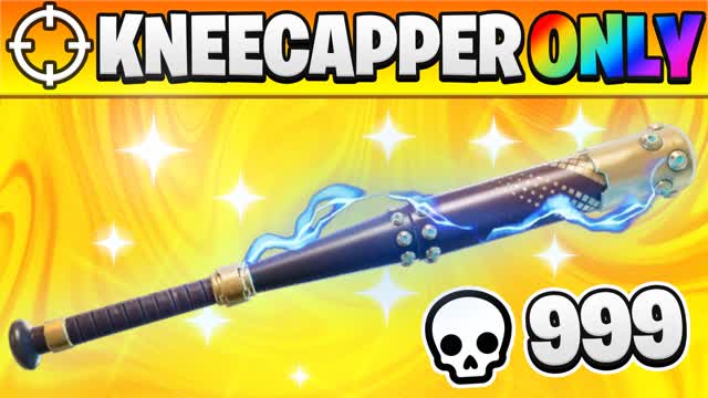 KNEECAPPER ONLY 🎯 BASEBALL FREE FOR ALL — Fortnite Creative map cover art