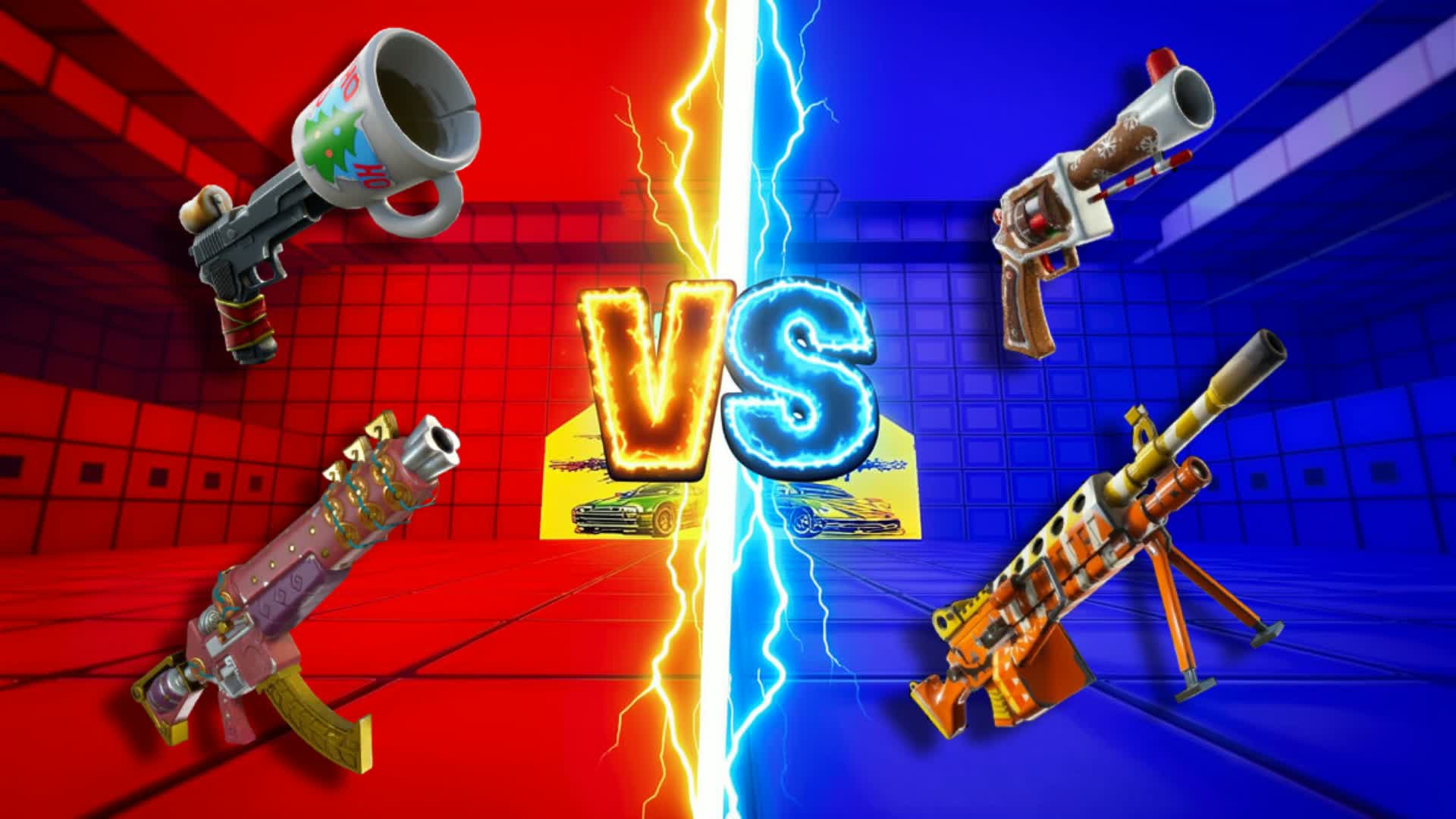 ROUGE VS BLEU π΄π΅ SPOILER β Fortnite Creative map