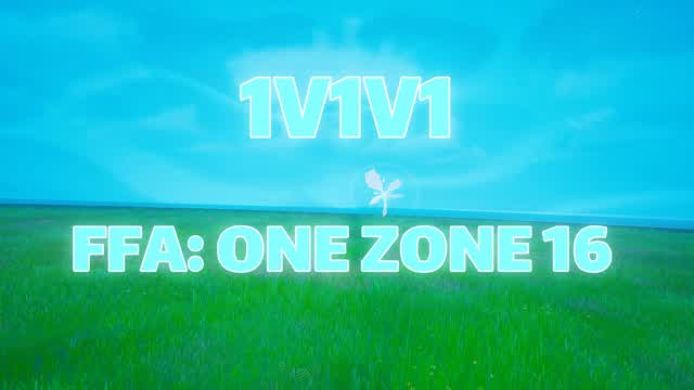 FFA: ONE ZONE 16 1v1v1 — Fortnite Creative map