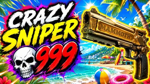 CRAZY SNIPER 🎯 999 — Fortnite Creative map