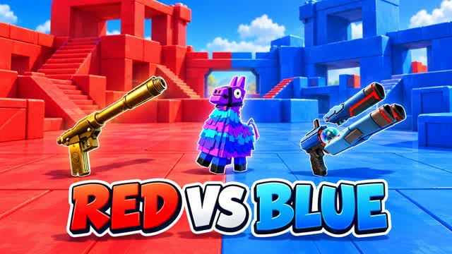 Primal | Red-Vs-Blue | Insane🔥 — Fortnite Creative map