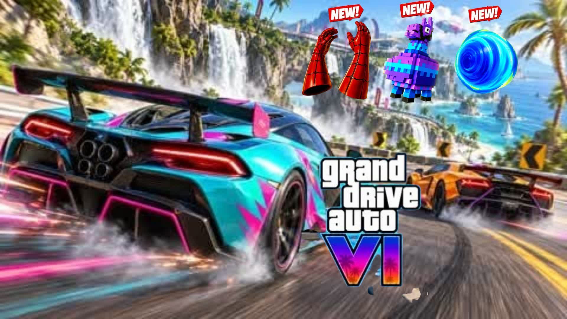 MEGA DRIVE CITY ULTRA 🏙️ — Fortnite Creative map