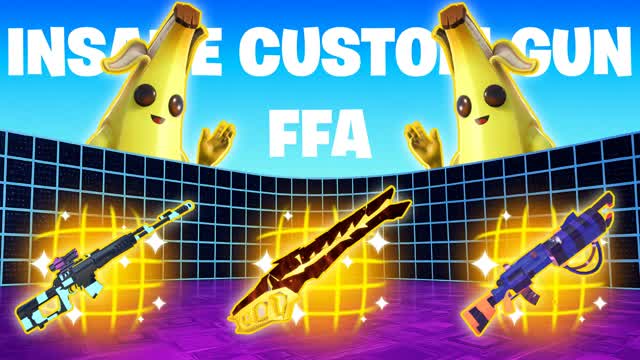 INSANE CUSTOM WEAPONS 1V1 FFA — Fortnite Creative map