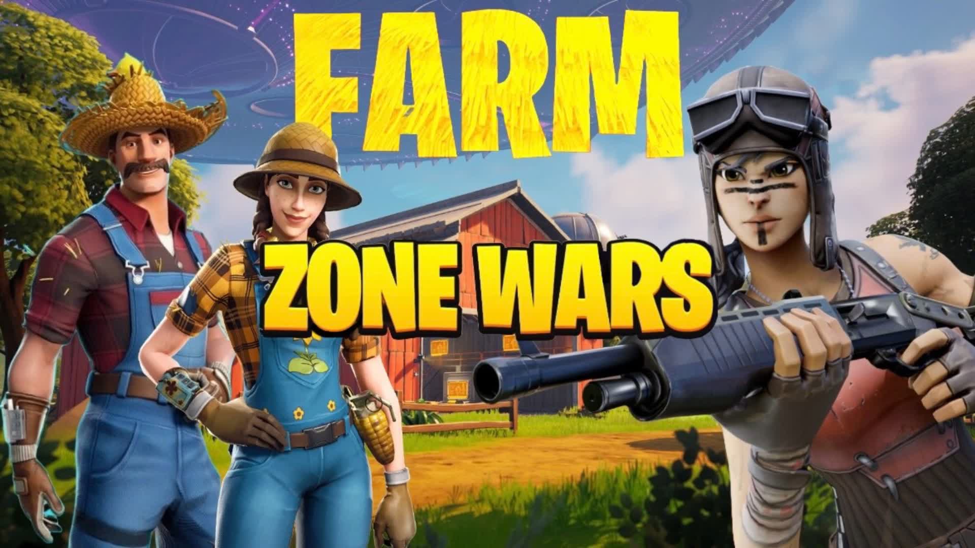 Farm Zone Wars 🚜 — Fortnite Creative map