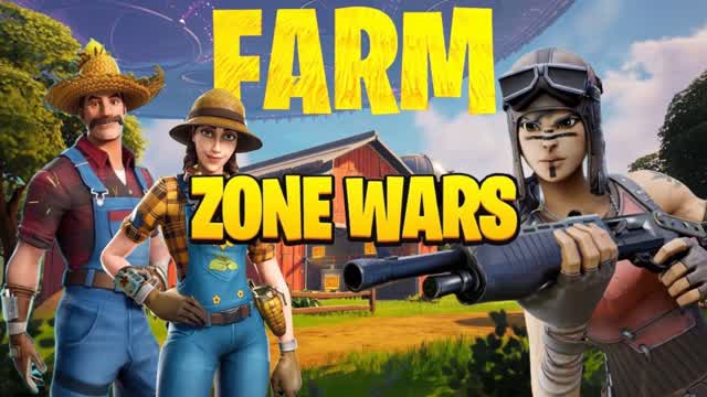 Farm Zone Wars 🚜 — Fortnite Creative map cover art