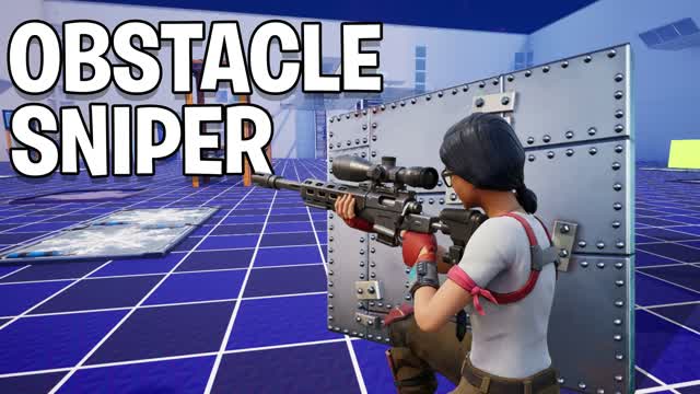 SNIPER OBSTACLES 💫 — Fortnite Creative map cover art