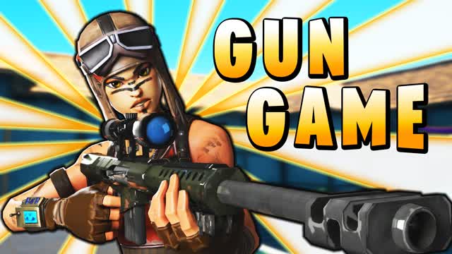 One Shot Gun Game — Fortnite Creative map cover art