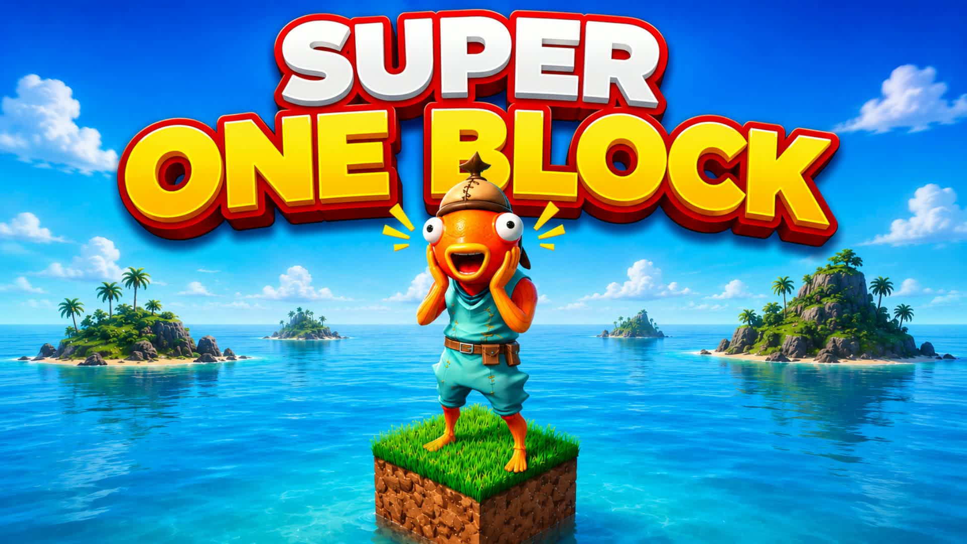 SUPER ONE BLOCK ⭐ — Fortnite Creative map