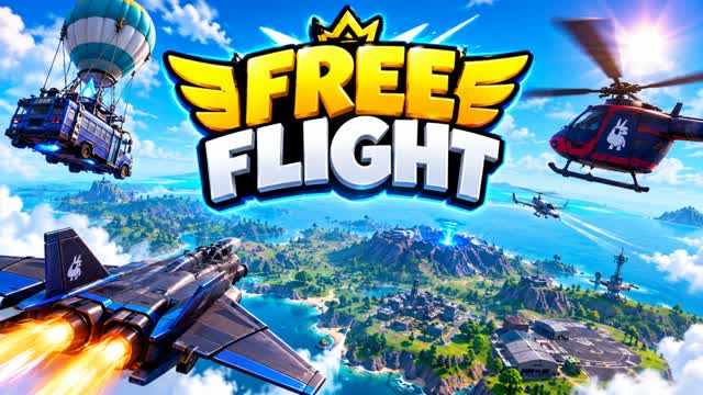 VOANDO EM MUNDO ABERTO — Fortnite Creative map