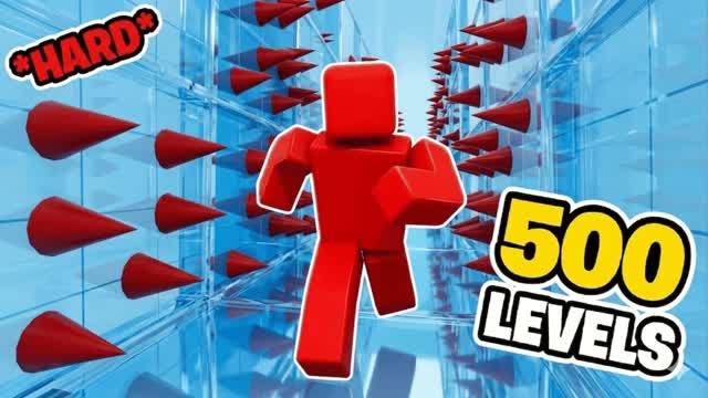 EASY PARKOUR 501+ — Fortnite Creative map