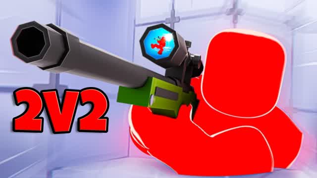 RIVALS 2v2 FIGHT — Fortnite Creative map cover art