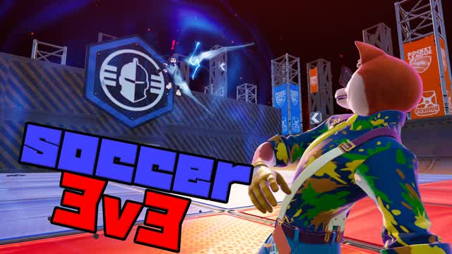 batting soccer 3v3 — Fortnite Creative map cover art