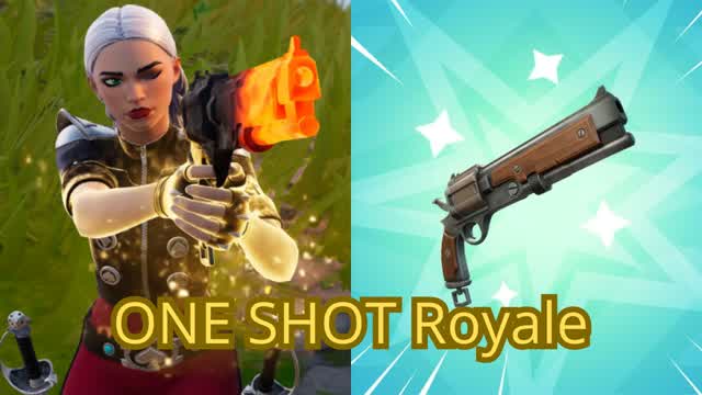ONE SHOT Royale — Fortnite Creative map cover art