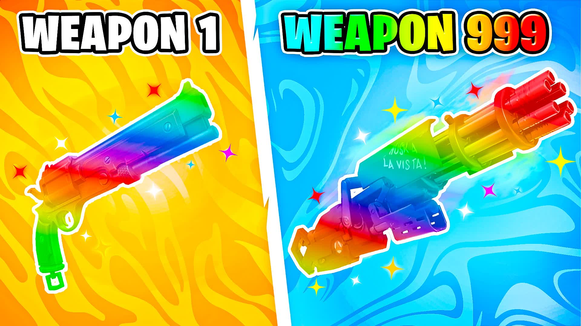 CRAZY GUN GAME 🎯 TMNT ONE SHOT 😎 — Fortnite Creative map