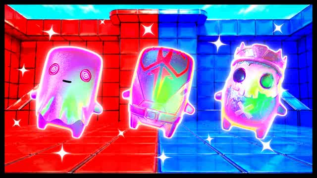 RED VS BLUE EMBER SHIFT 🔴🔵 — Fortnite Creative map cover art