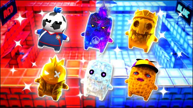 RED VS BLUE LASER BLOOM 🔴🔵 — Fortnite Creative map