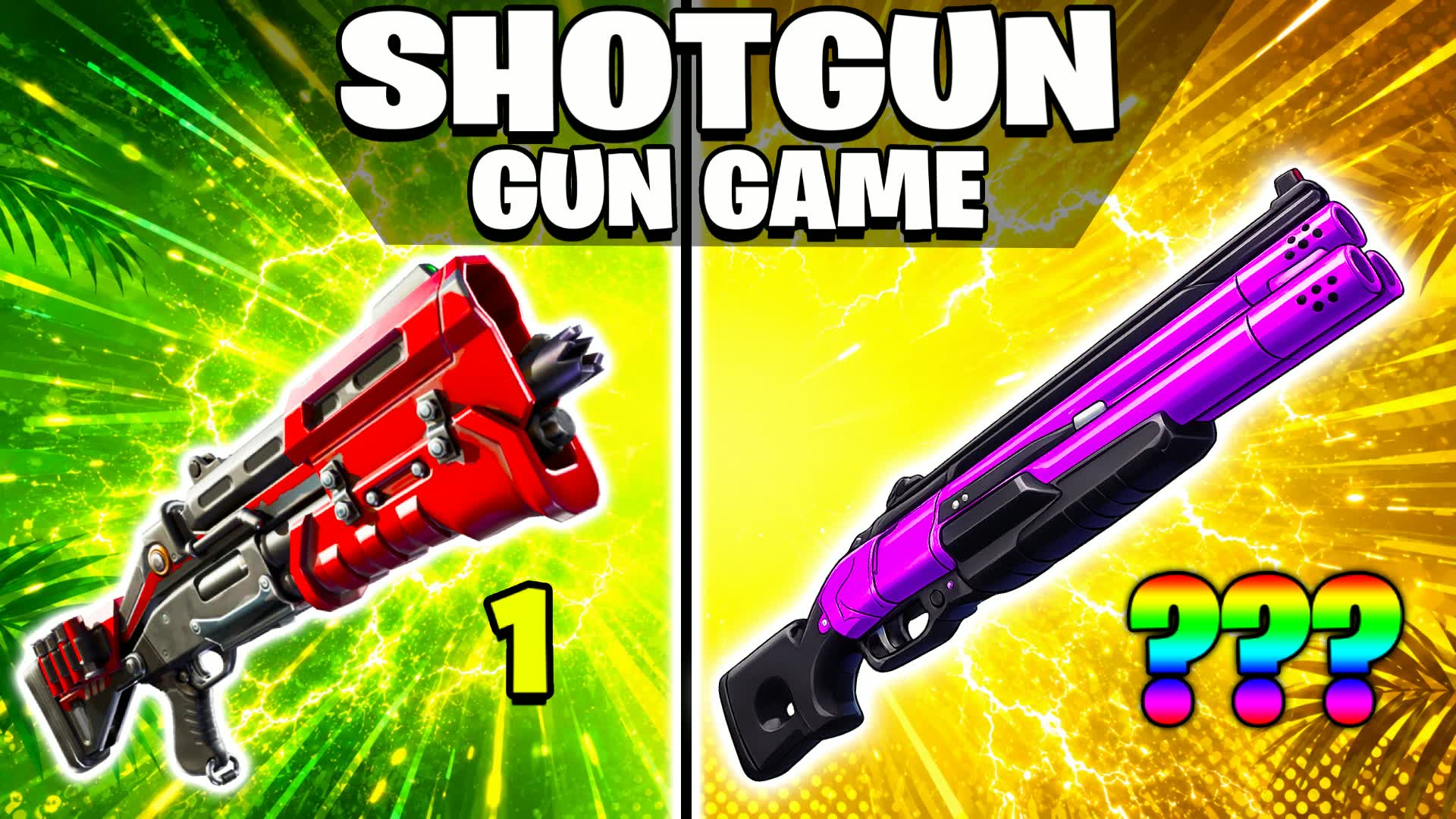 SHOTGUN GUN GAME — Fortnite Creative map